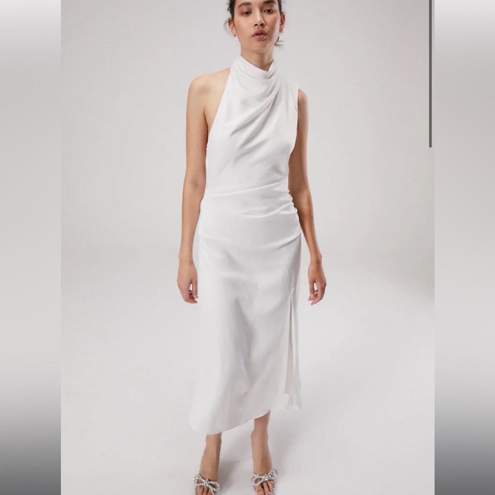 Misha Collection - Robbia satin midi dress